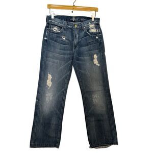 7FAM 7 For All Mankind Men’s Limited Edition Austyn Jeans Sz 30 Distressed